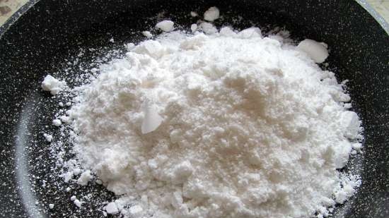 Rice flour at home