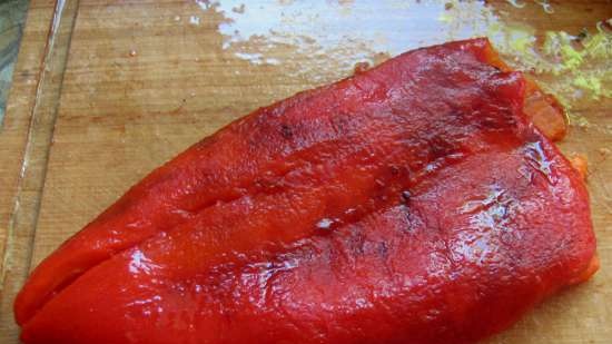 Conservación de verduras a la plancha sin sal y vinagre para caviar de berenjena con humo