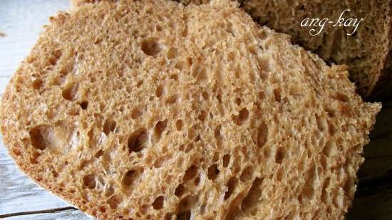 خبز القمح الجاودار مع مستخلص الشعير