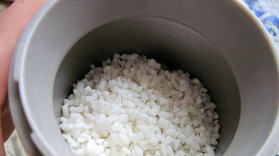 קמח אורז בבית