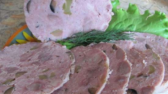 Svinekjøtt skinke med tunge (Biovin skinke)