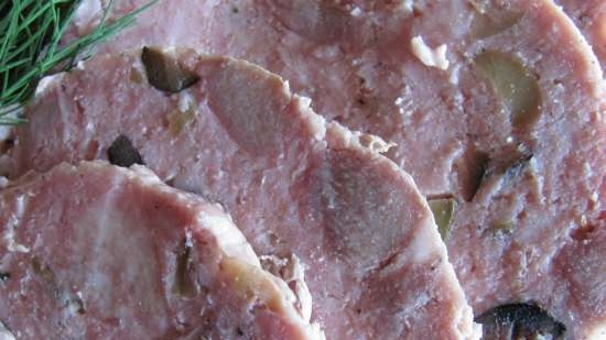 Svinekjøtt skinke med tunge (Biovin skinke)
