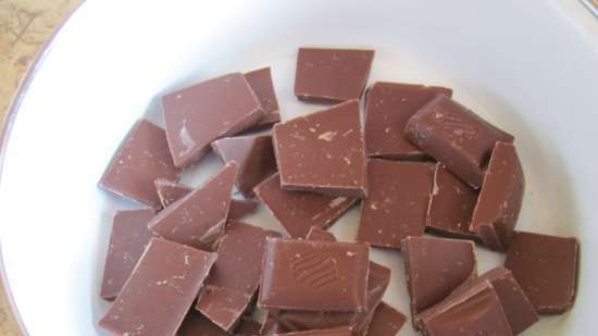 Søtsaker med sjokoladelikør