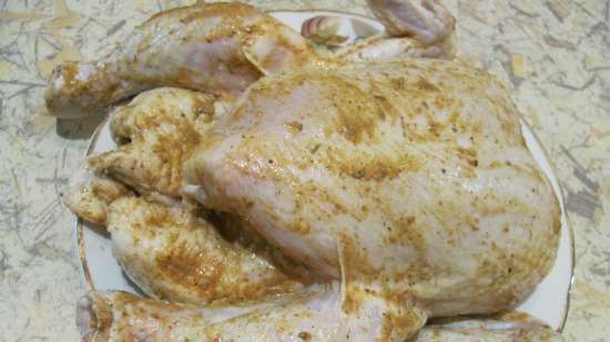 Pollo al forno con cuscus