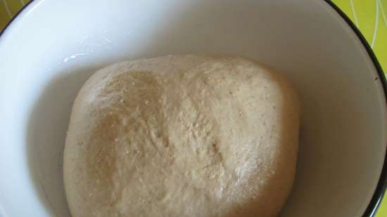 Pane con zucca e tre tipi di farina