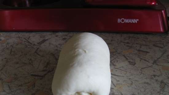 Mléčný toustový chléb (kuchyňský procesor Bomann KM 398 CB)