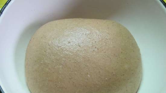 Pane di segale di grano con estratto di malto