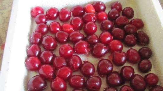 Cherry clafoutis