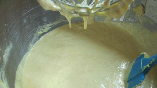 Ciasto dyniowe z kremem proteinowo-maślanym