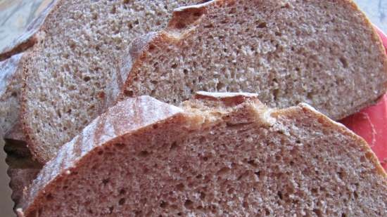خبز القمح والجاودار (50:50) 