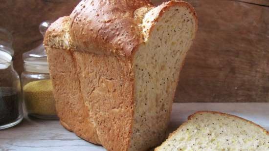 Pan con mijo y semillas de amapola