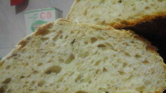 Chleb pszenny na bazie Jefferey Hamelman