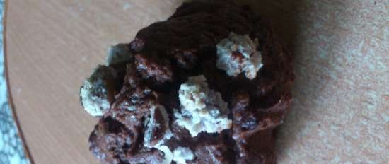 Csokoládé muffin (csokoládé darabokkal)