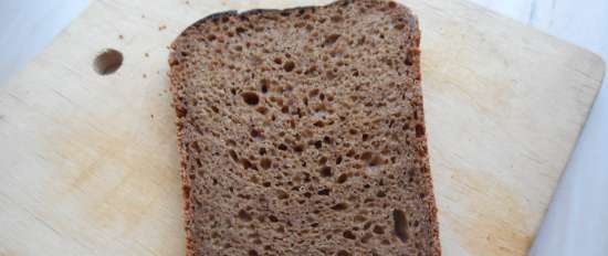 Pan de centeno y trigo fermentado