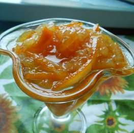 Arenque marinado con mermelada de naranja