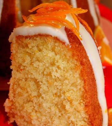 Narancsos cupcake