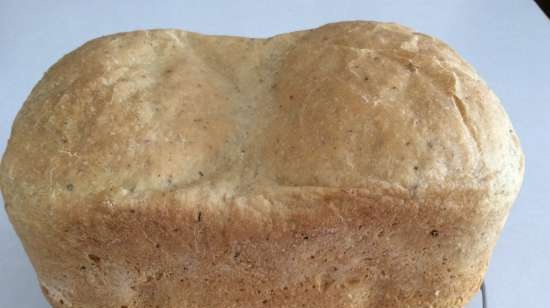 Fehér kenyér metélőhagymával