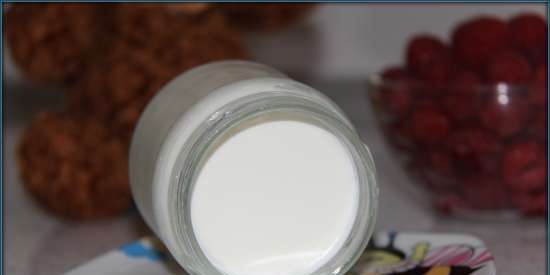 Tejszínes joghurt száraz Lactina starter kultúrával, száraz módon (6051-es márka multicooker-gyorsfőző)