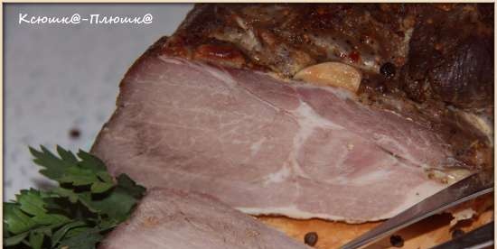 Boyarskaya sertéshúst főzött a Brand 35128 típusú szárítóban