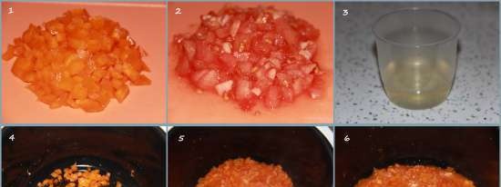 Involtini di petto di pollo con fetaksa e salsa di pomodoro (multicooker marca 701)