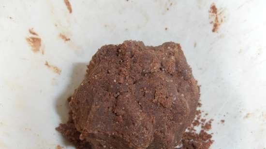Pie Nut-čokoláda streusel (multi-tlakový hrnec značka 6051)