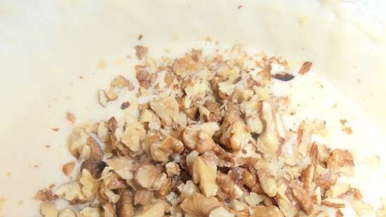 Pie Nut-čokoláda streusel (multi-tlakový hrnec značka 6051)