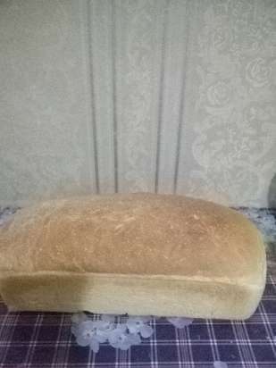 Pan de mesa blanco de larga duración (horno)