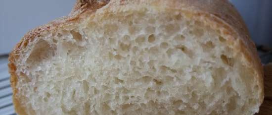 Pate fermentee hideg tésztás bagett (Peter Reinhart)