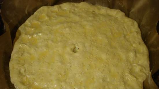 Pasteles de mantequilla con menudencias en crema agria; con repollo escaldado con huevos, etc., en pizzerías Princess y Travola