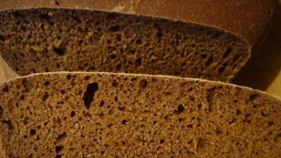 IJslands zwart brood rugbruise (gistvrij)