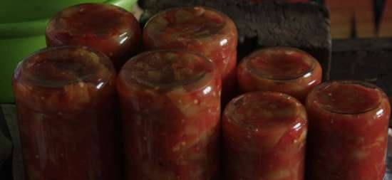 Lecho ze słodkiej papryki z pomidorami (węgierskie lecso)