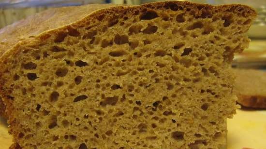 Orlovsky-brød med flytende surdeig