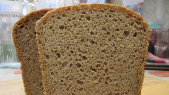 Kváskový pšenično-žitný chléb se semínky