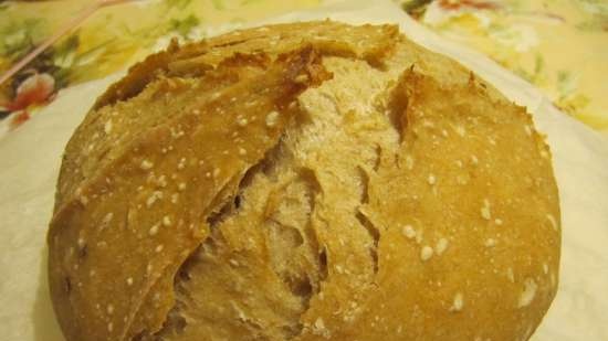 Východoevropský bramborový žitný chléb za 5 minut denně