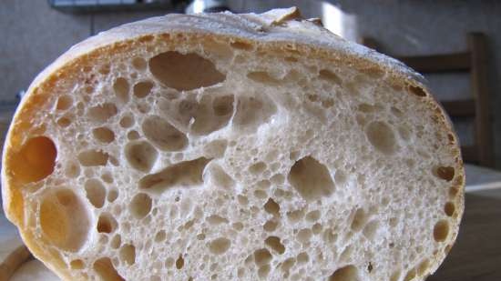 Közös kovászos kenyér (Pane Comune con Lievito Madre)