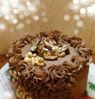 Snickers torta Alina Akhmadieva-tól