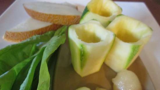 Dinnye-uborka ivó saláta
