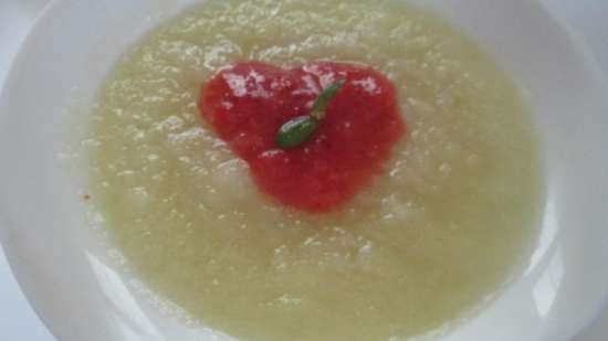 Zupa melonowo-truskawkowa z wódką