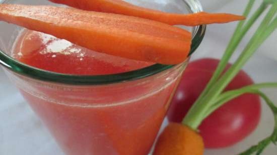 Batido de Coliflor con Tomate y Zanahoria
