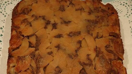 Appel-klaproos dessert (Jableсno-makovy dezert)