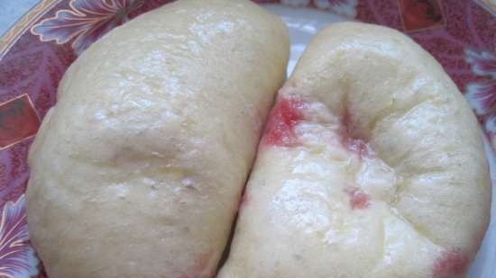 Gestoomde dumplings (ongebruikelijk deegrecept)