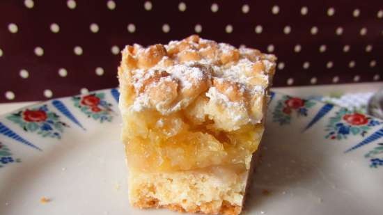 Citroen-appeltaart (volgens het recept van Irina Allegrova)