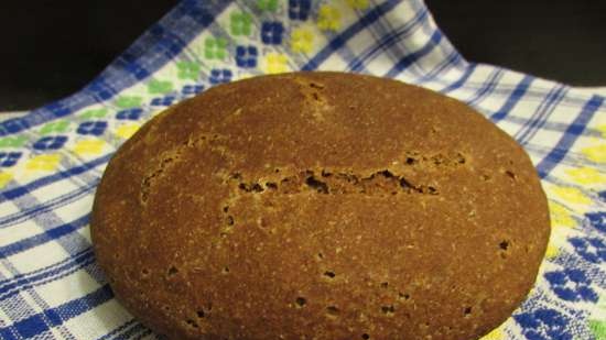 Islandzki dywan z czarnego chleba (bez drożdży)