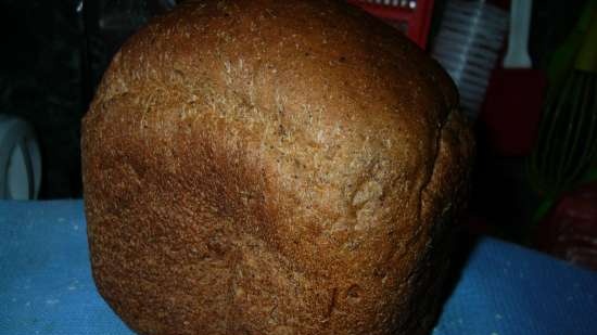 Ramo de pan de trigo, centeno y trigo sarraceno