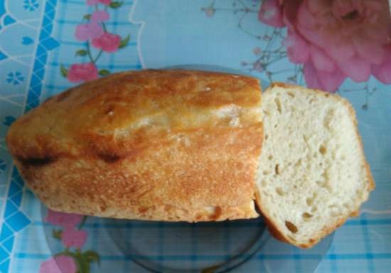 Chleb bez wyrabiania w 13 godzin (w piekarniku)