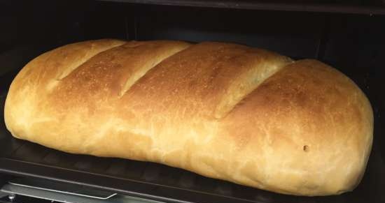 Bílý chléb pro každý den (mini trouba Steba 28Eco Line)