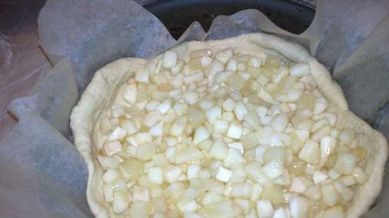 Relleno de manzana para pasteles de Chuchelka