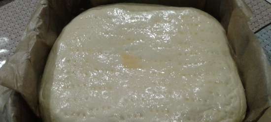 Ciasto drożdżowe warstwami
