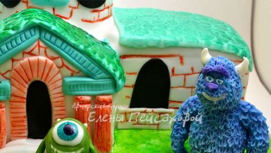A Monsters, Inc. rajzfilm alapján készült sütemények