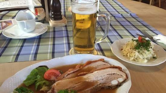 Bierbratl - vlees in bier, of een uitstapje naar Beieren (1)